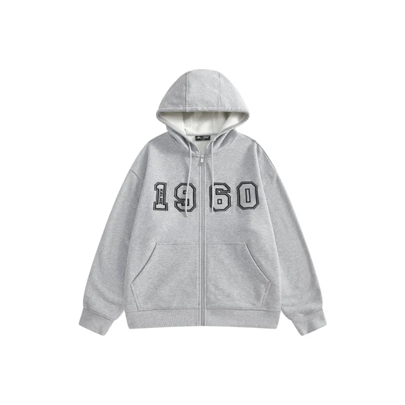 KELME Hooded Cardigan Coat Sweatshirt Unisex-5