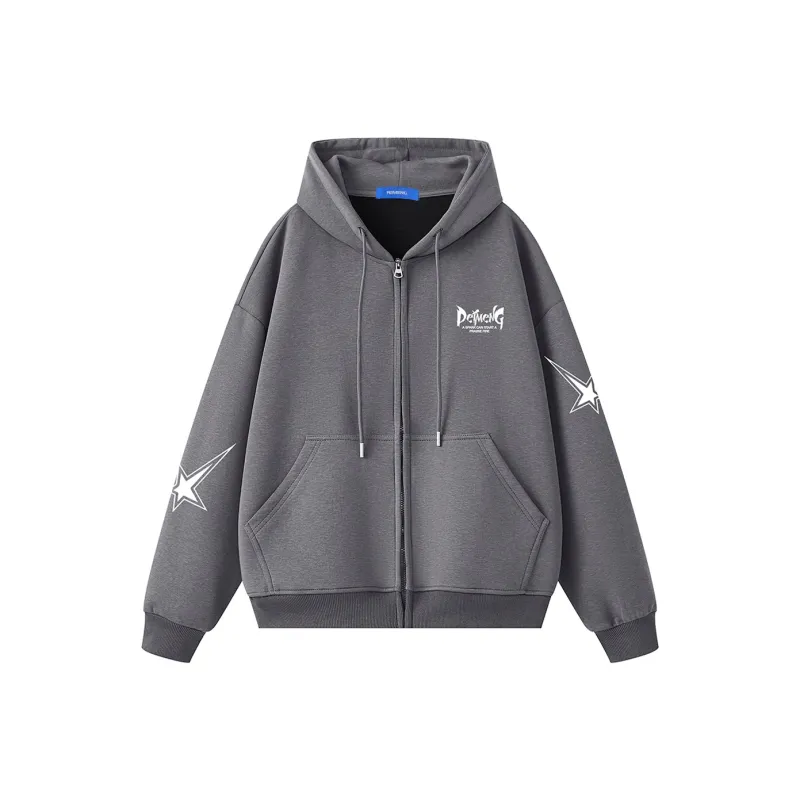 PEIMENG Sweatshirt Jacket Unisex-10