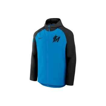 Nike Miami Marlins Authentic Collection Men's Nike Therma Mlb Full Zip Jacket