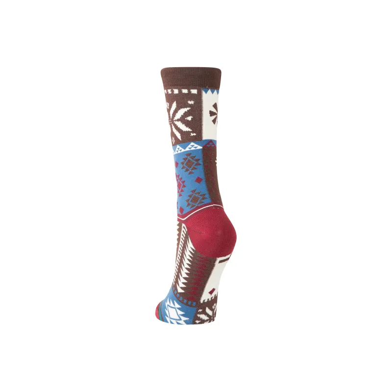 Stance Mid Calf Socks Women's 1 Pack Brown-3