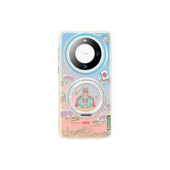 Marsfield Acrylic Material Rotating Magnetic Stand Case Phone Cases Compatibility With Huawei Mate 70/60 Pro Cute Style