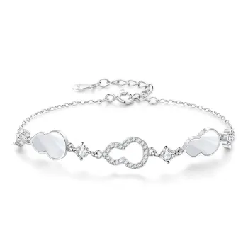 Love Link 925 Sterling Silver Bracelets Women's