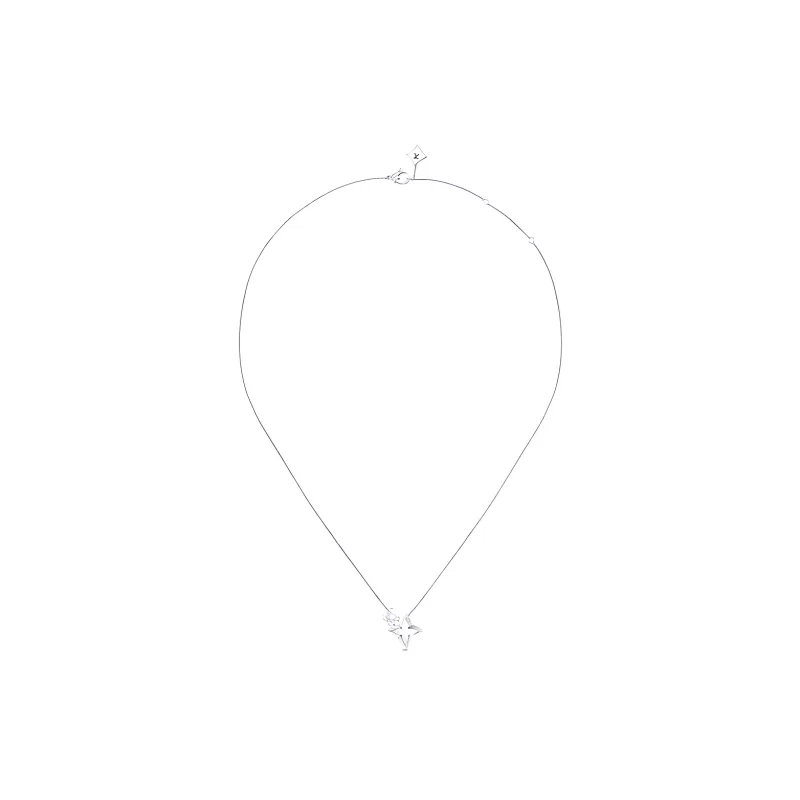 LOUIS VUITTON Lv Diamonds Double Pendant Round Brilliant Cut-1