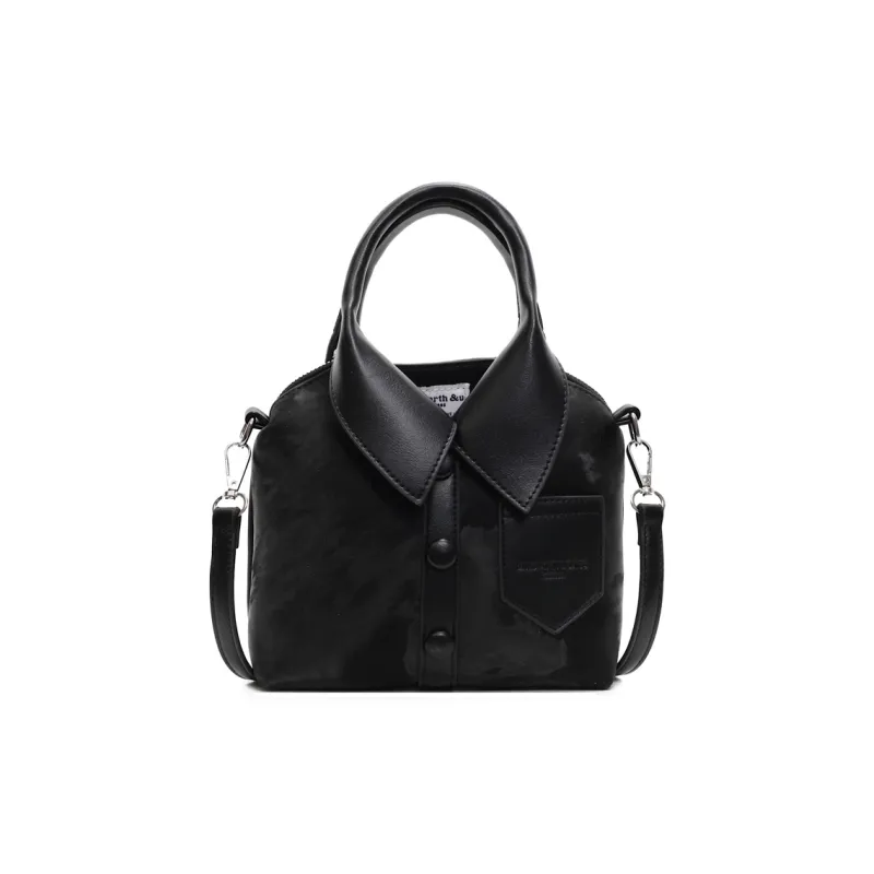 Yalu PU Handbag, Shoulder Bag, Crossbody Bag Regular Women's Black/Ecru/Pink/Silver/White Khaki-1