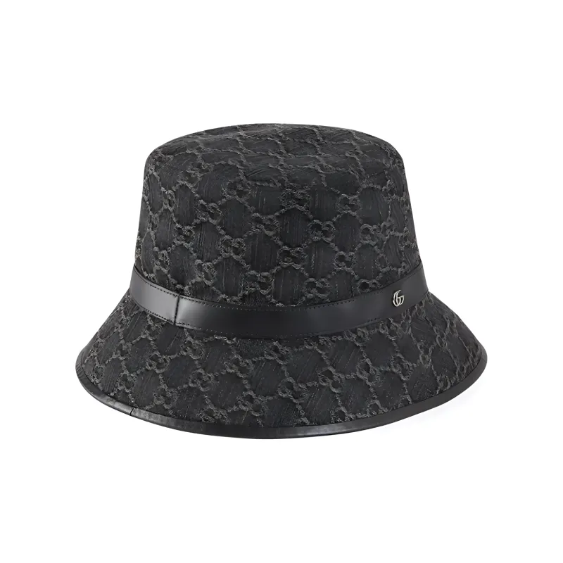 GUCCI Monogrammed Bucket Hat-2