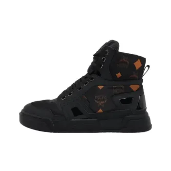 MCM Skyward Hi High-Top Skateboard Shoes Men's Black