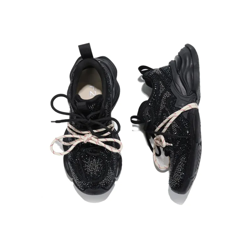 FERNANDA FRANKLIN Anti Slip Wear Resistant Low Top Lightweight Chunky Sneakers Women's-2