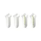 4-Pack[White 2-Heart 2]