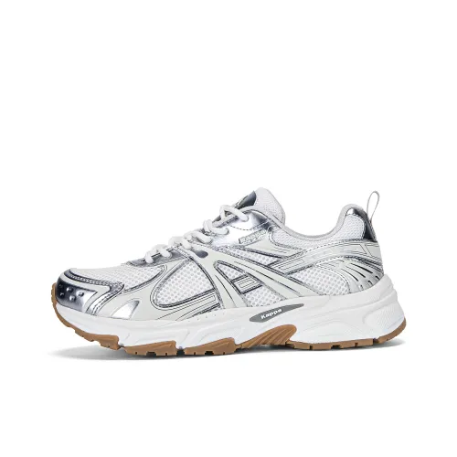 Kappa Bernardo Casual Shoes Unisex Low Top White/Silver