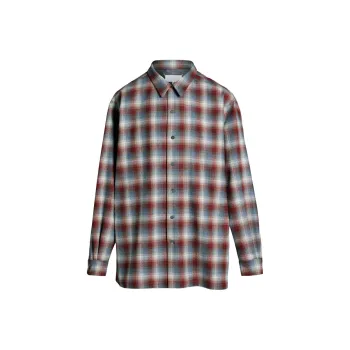 Maison Margiela Checkered Overshirt Jacket