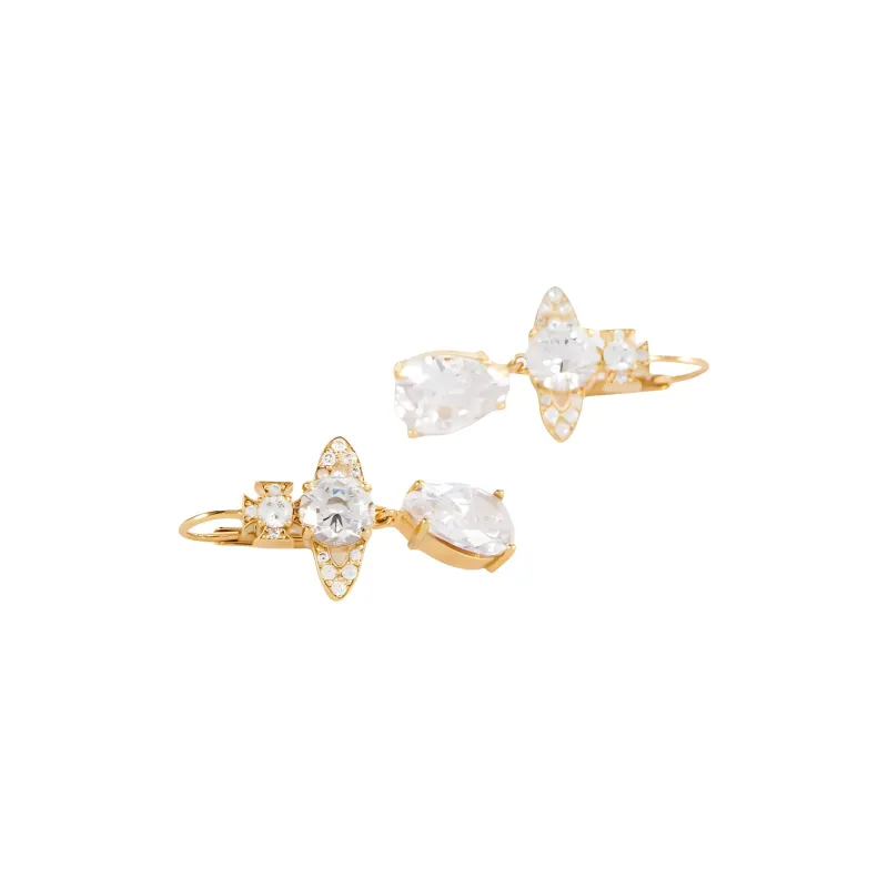 Vivienne Westwood Brass Earrings Women's Gold-1