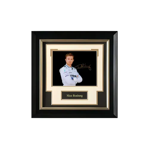 Three For Niki Lauda F1 Driver Signed In Person Framed Photo Included SA Certificate