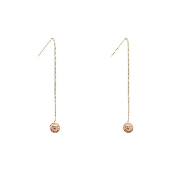 VERSACE Medusa Head Drop Earrings