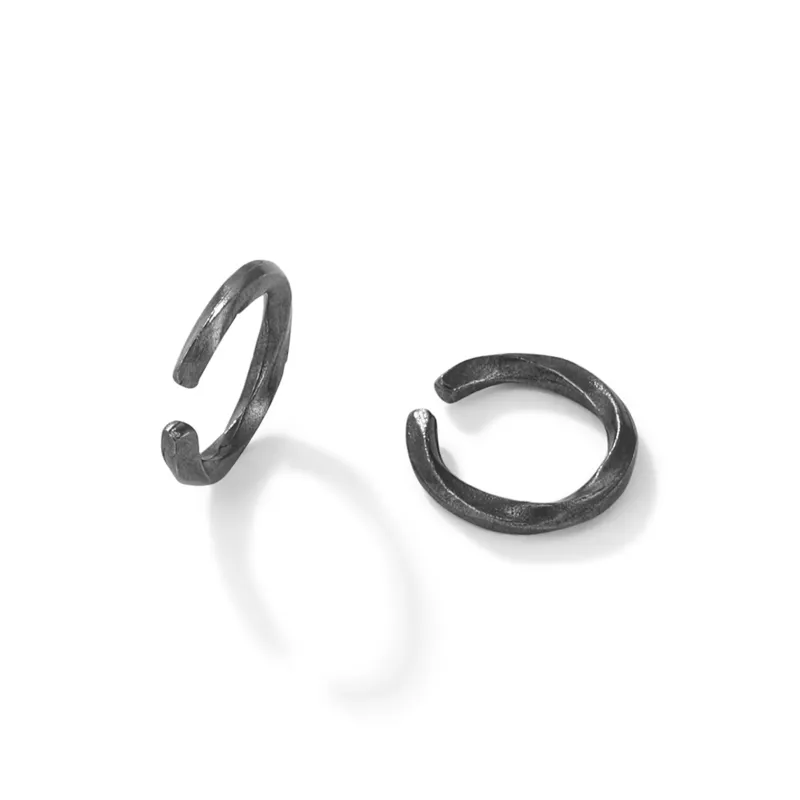 DH7 S925 Silver Clip On Earrings Unisex-4