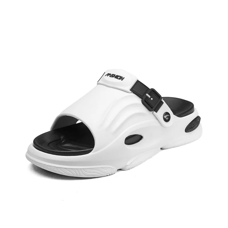 PAMASEN Quiet Slip Resistant Slide Slippers Unisex-3