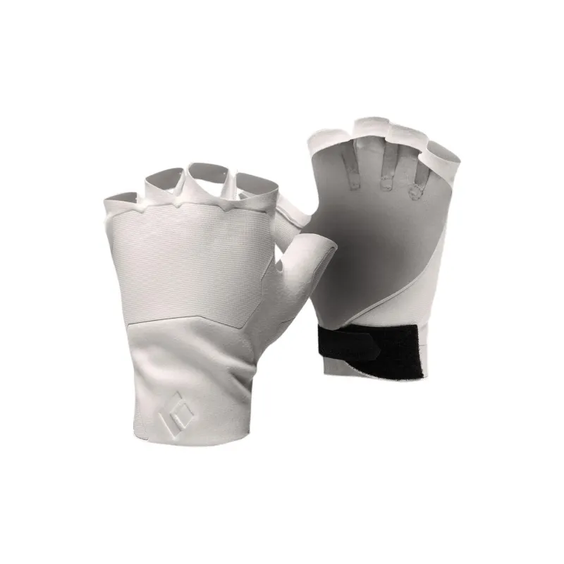 BLACK DIAMOND Synthetic Suede Sports Gloves Unisex White-0