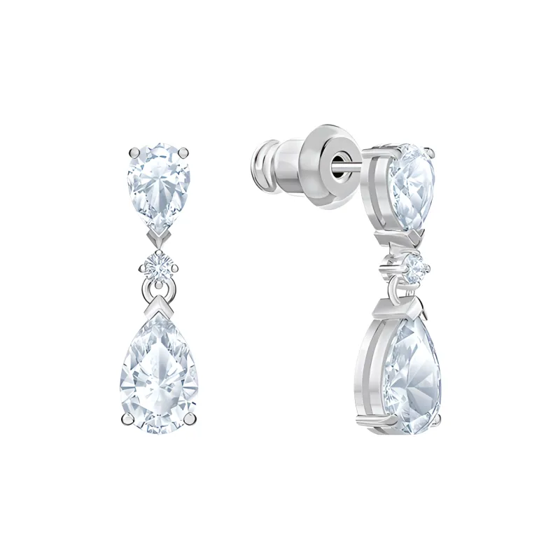Swarovski Alloy Earrings Women's-1