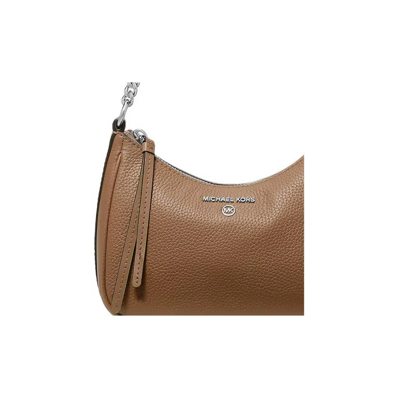 MICHAEL KORS Jet Set Charm Series Leather Handbag, Shoulder Bag Trumpets Women's Dark Brown-4