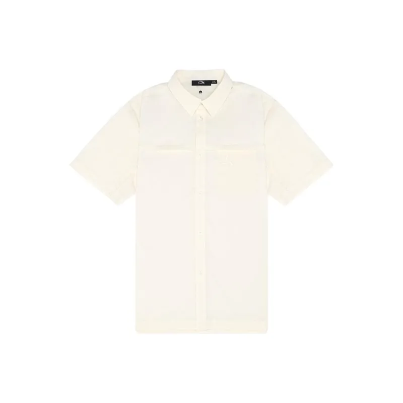 LI NING 1990 Commuter Series Shirts Men Ivory-0