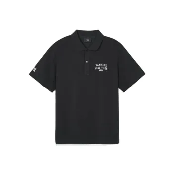 MLB New York Yankees Polo Shirts Men Black