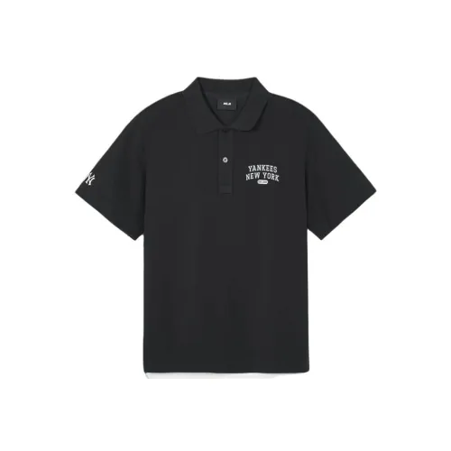 MLB New York Yankees Polo Shirts Men Black