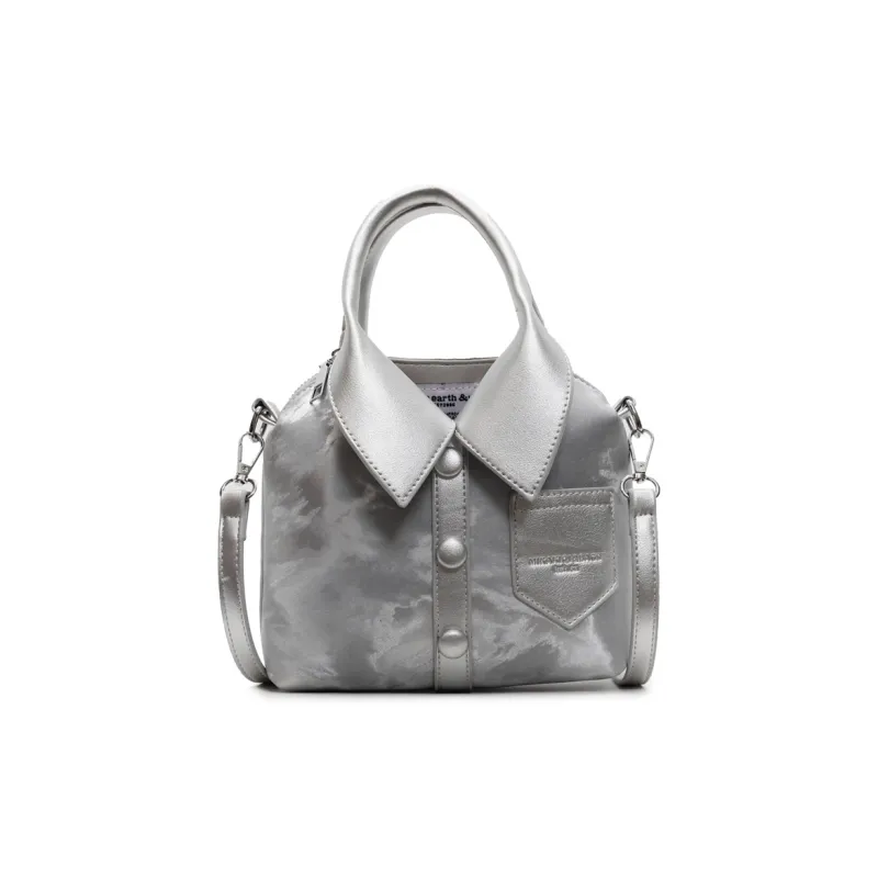 Yalu PU Handbag, Shoulder Bag, Crossbody Bag Regular Women's Black/Ecru/Pink/Silver/White Khaki-22