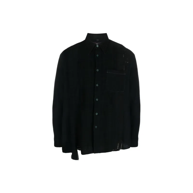 Needles Embroidered Flannel Shirt-0