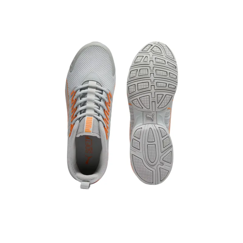 PUMA Voltaic Evo Low Top Running Shoes Men's Gray Orange-3