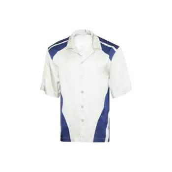 DRIES VAN NOTEN Shirts Men White Blue