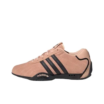 Adidas Originals ADIRACER Anti Slip Wear Resistant Low Top Casual Shoes Women's Pink Black