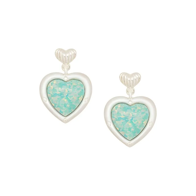 Oups! Island Summer Collection 925 Sterling Silver Stud Refined Elegant, The Little Mermaid Hoop Earrings, Box Women's-0