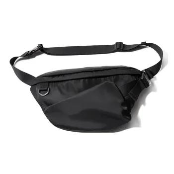 MOYYI Oxford Sling Bag Regular Men's Black