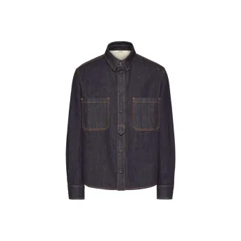 Valentino Shirts Men Blue
