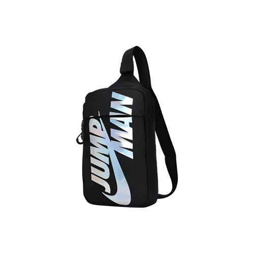 Jordan Polyester Crossbody Bags Fanny Pack Unisex Black