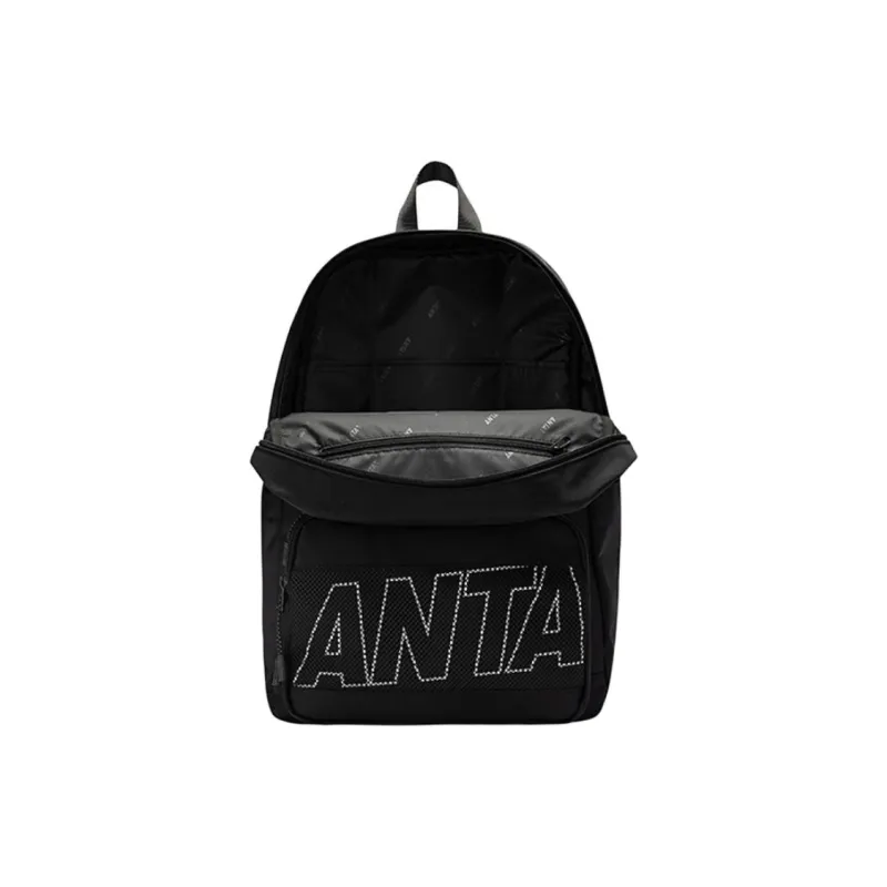 CHAOJIANTA 600D Guci Nylon Backpack Unisex Basic Black-3