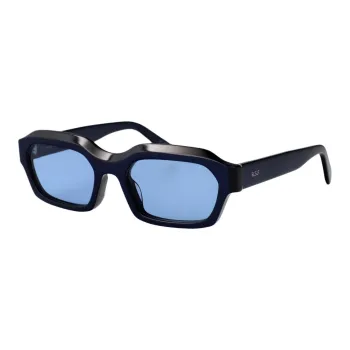 Retrosuperfuture Acetate Rectangular Sunglasses Men's Black