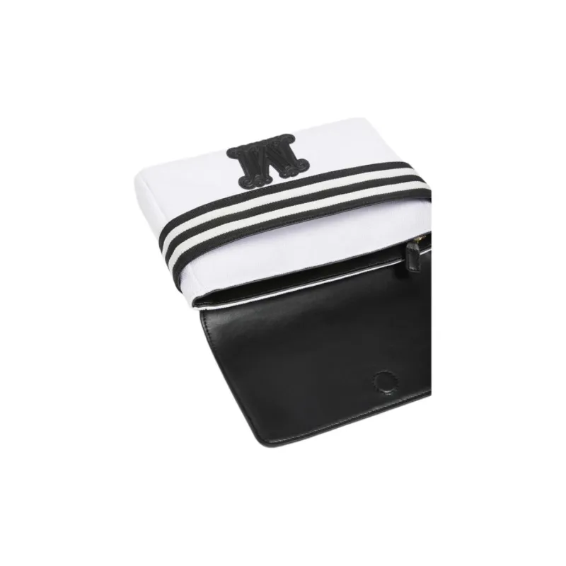 MaxMara Cotton Clutch Women's Black & White-2