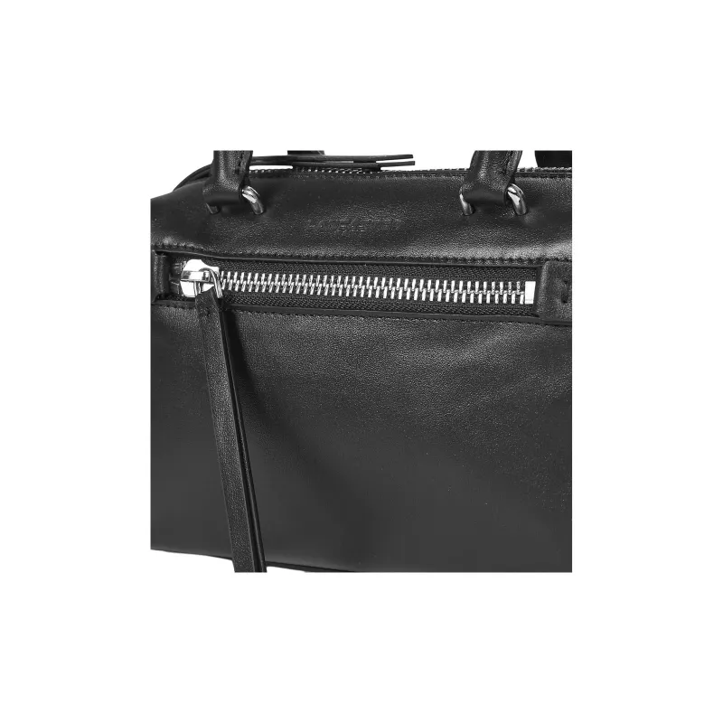 Lancaster Cow Leather Handbag Women's Black-4