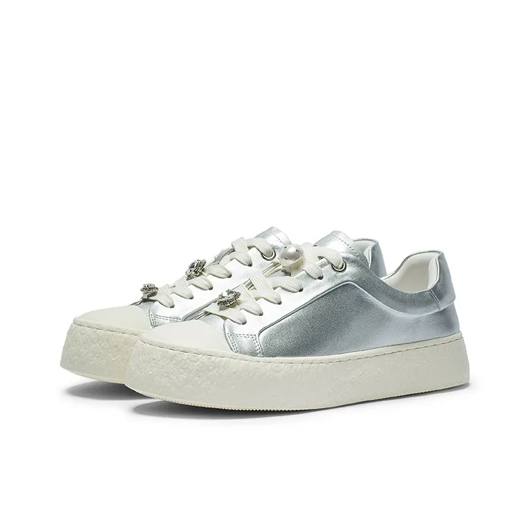 Coup De Foudre Lightweight And Breathable Low Top Skateboard Shoes Women's-6