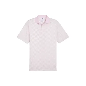 PUMA ARNOLD PALMER Co-branded Series Polo Shirts Men Pink