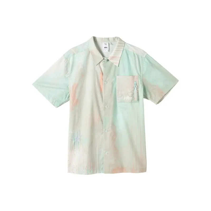 PUMA x PAOPAOMATE LIANMINGKUAN Shirt Unisex White Full Print-0