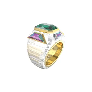 Swarovski Chroma Rings Women's Green/Silver