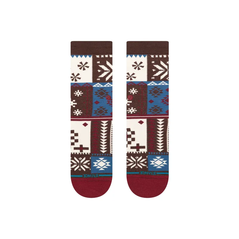 Stance Mid Calf Socks Women's 1 Pack Brown-0