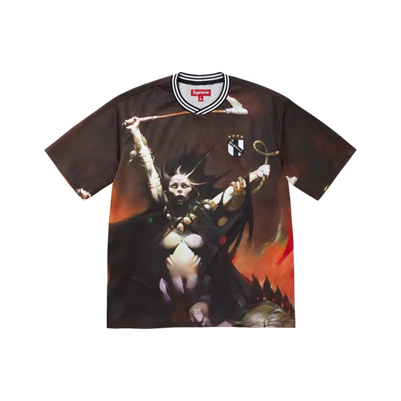 Supreme Frazetta Soccer Jersey-3