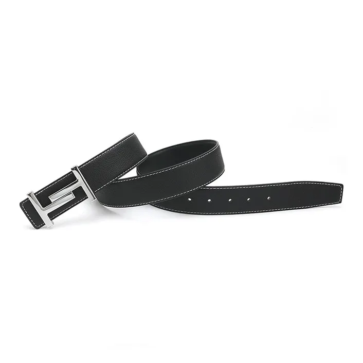 YUZHAOLIN Cow Leather Belts Men's Width 3.8CM-2