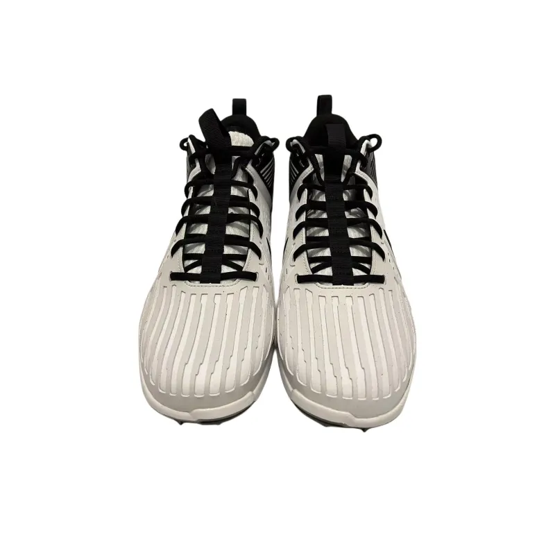 Nike Anti Slip Wear Resistant Soccer Shoes Men's White Black-2