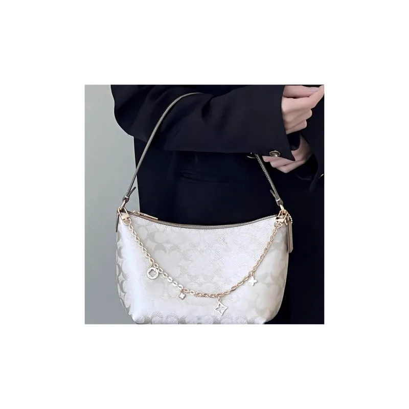 Ingenuity Handmade Alloy Metal Bag Accessory Bag Strap Women's Gold Tone-2