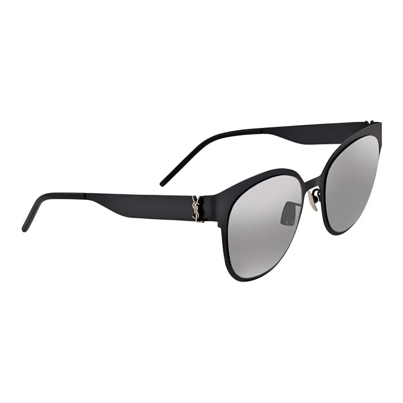 SAINT LAURENT Irregular Shape Sunglasses Women's Black-1