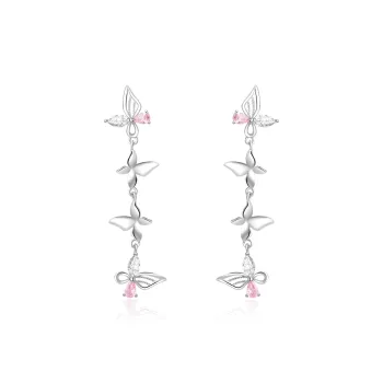 Branded Jewelry S925 Silver Earrings Women's