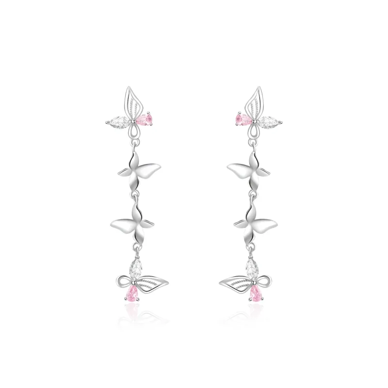 Branded Jewelry S925 Silver Earrings Women's-0